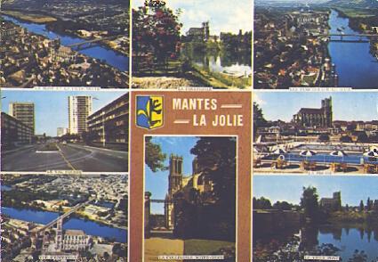 POSTAL 57623: Mantes la Jolie (Yvelines)