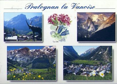 POSTAL 57655: Pralognan la Vanoise (Savoie)
