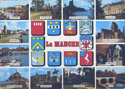 POSTAL 57660: La Manche souvenir
