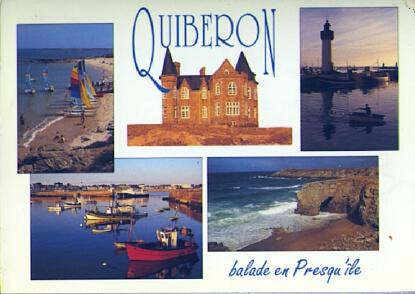 POSTAL 57661: Quiberon balade en Presqui ile