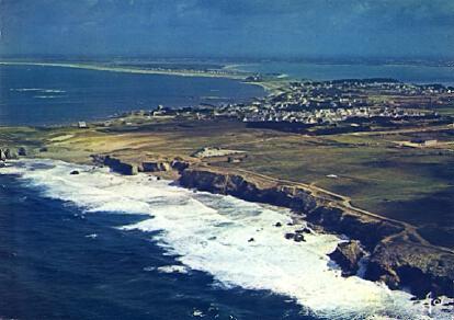 POSTAL 57674: Presqu ile de Quiberon Tempête a Port-Bara