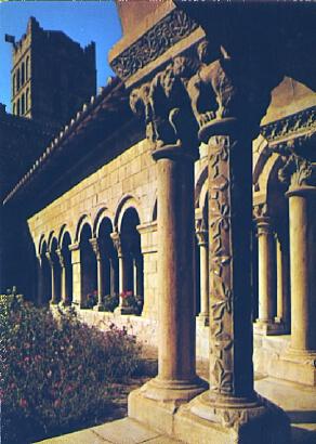 POSTAL 57676 Elne Le Cloitre XIIe s. Colonnade romane