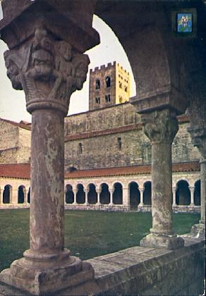 POSTAL 57681: Abbaye de St Michel de Cuxa (Conflent)