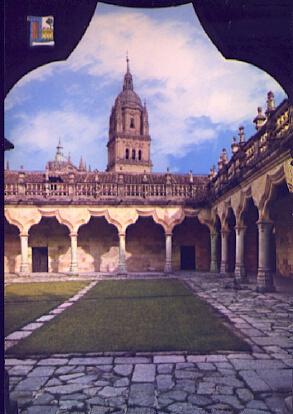 POSTAL 57687: Salamanca Museo de la Universidad Patio