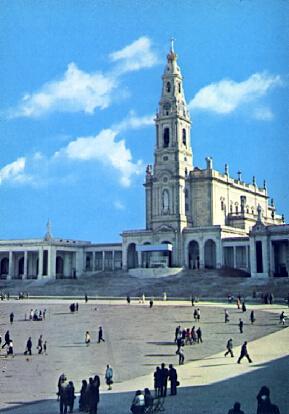 POSTAL 57721: Fatima Basilica