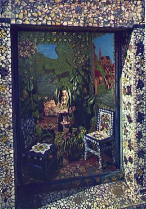 POSTAL 57739: Chartres (Eure-et-Loir) La Maison de Picassiette Le Salon