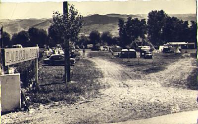 POSTAL 57744: Bourg-Madame Camping du Segre