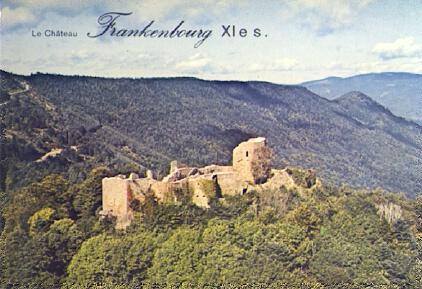 POSTAL 57747: Le Château Frankenbourg Xie s.