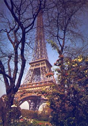 POSTAL 57757: Paris La Torre Eiffel