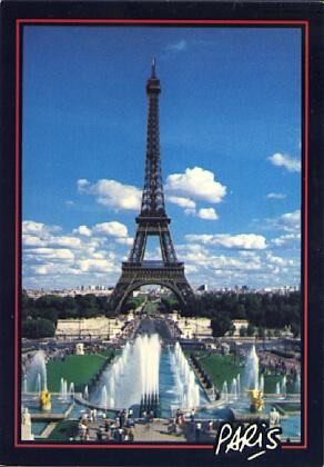 POSTAL 57761: Paris La Tour Eiffel Pictor