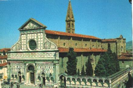 POSTAL 57782: Iglesia de S. Maria Novella construccion empezada sobre el antiguo oratorio de 1246