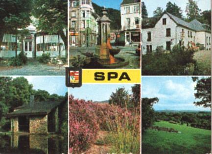 POSTAL 57788: Spa Un bonjour