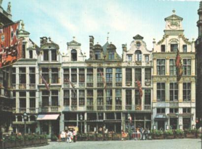 POSTAL 57804: Bruxelles Maisons des Corporations du XVIIo siecle