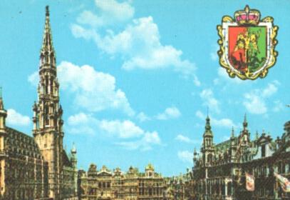 POSTAL 57810: Bruxelles Grand Place