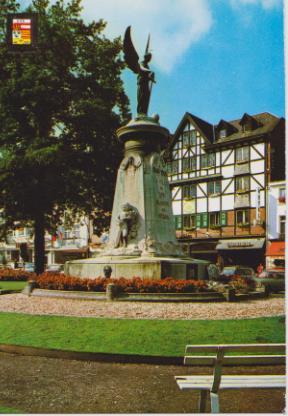 POSTAL 57817: Spa Place du Monument