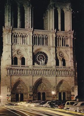 POSTAL 57826: La cathedrale Notre-Dame Paris