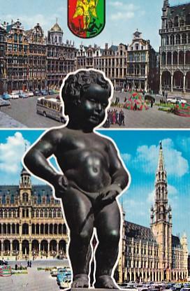 POSTAL 57832: Souvenir de Bruxelles Manneken-Pis