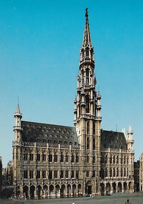POSTAL 57842: Bruxelles Hotel de Ville