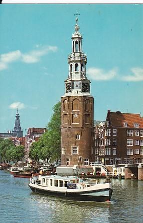 POSTAL 57851: Amsterdam Holland Montelbaanstoren