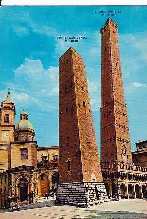 POSTAL 57855: Bologna Torri Asinelli e Garisenda