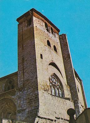 POSTAL 57894: Estella: Iglesia de San Pedro de la Rua Portada Romanica