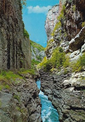 POSTAL 57902: Ruta Benasque Congosto de Ventamillo y rio Esera Pirineo Aragones