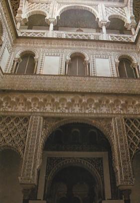 POSTAL 57918: Alcazar de Sevilla Patio de las muñecas