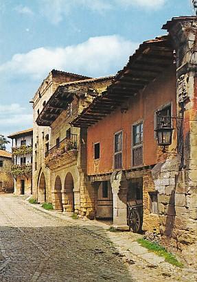 POSTAL 57942: Santillana del Mar (Santander) Calle tipica num. 2