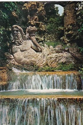 POSTAL 57952: Tivoli Villa d Este Fontana dell Ovato – Particolare