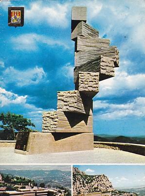 POSTAL 57973: Montserrat Diferents aspectes