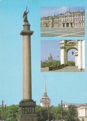 POSTAL 58010: Torre y monumentos en mosaico