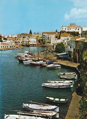 POSTAL 58013: Ciudadela (Menorca) Vista parcial y puerto