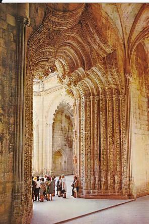 POSTAL 58019: Batalha (Portugal) Monastery Entrance to the unfinished chapels