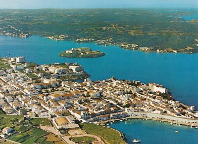 POSTAL 58046: Menorca Villa-Carlos Vista general
