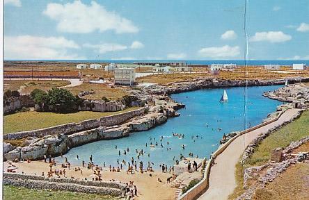 POSTAL 58048: Ciudadela (Menorca) Vista general playa grande