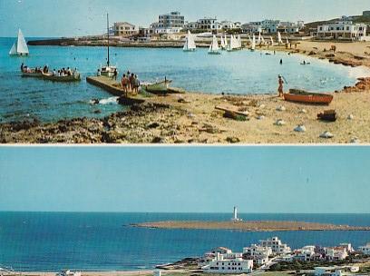 POSTAL 58065: Menorca Punta Prima playa