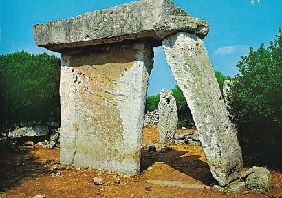 POSTAL 58066: Menorca Mahon Taula de Talati