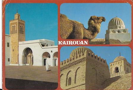 POSTAL 58071: Kairouan Tunez
