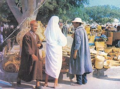 POSTAL 58073: Djerba: Houmt-Souk – Marche