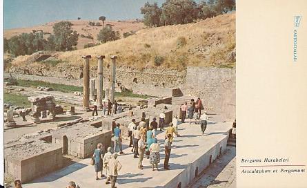 POSTAL 58079: Bergama Harabeleri Aesculapium at Pergamum