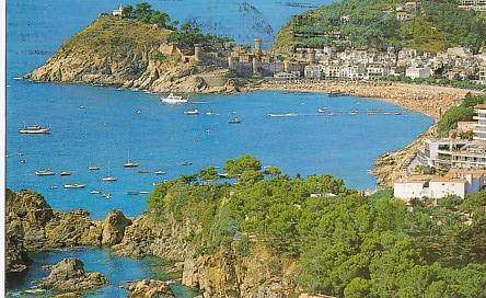 POSTAL 58084: Playa en Costa Brava