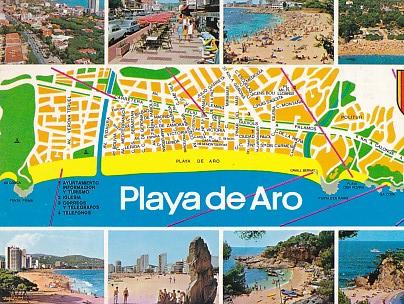 POSTAL 58097: Playa de Aro Costa Brava