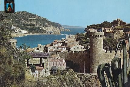 POSTAL 58099: Tossa de Mar (Costa Brava) Vista general