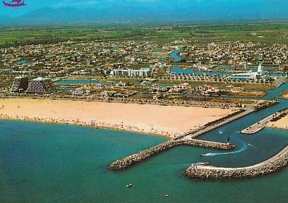 POSTAL 58113: Ampuriabrava (Costa Brava) vista aerea