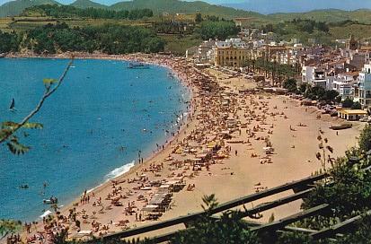 POSTAL 58130: Lloret de Mar (Costa Brava) vista general