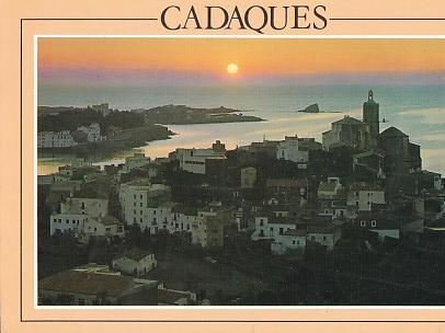 POSTAL 58133: Cadaques (Costa Brava) amanecer