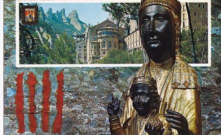 POSTAL 58136: Montserrat “La Verge de Montserrat”