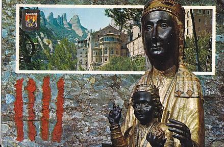 POSTAL 58139: Montserrat La Verge de Montserrat