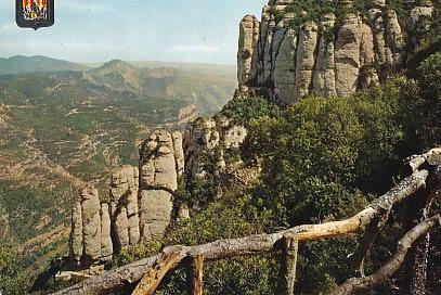 POSTAL 58154: Montserrat Creu de St. Miguel des del Camping