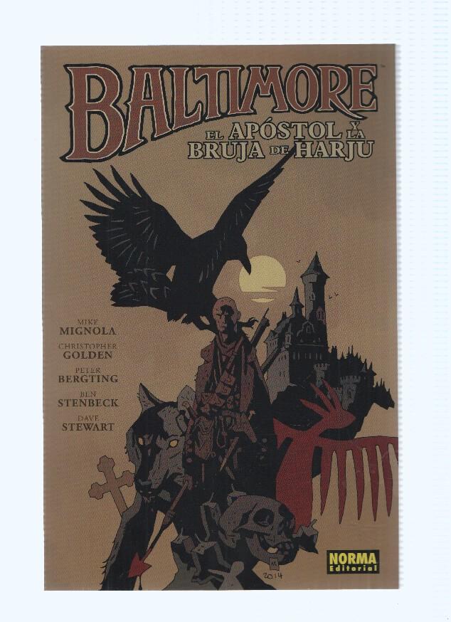 BALTIMORE, Numero 05: EL APOSTOL Y LA BRUJA DE HARJU - Mike Mignola (Norma 2016)